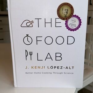 The Food Lab cookbook by J. Kenji López-Alt - Never Used